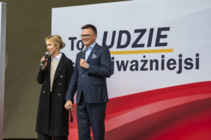 Szymon Hołownia w Tarnowie: „Nie budujmy muru. Zbudujmy dom”